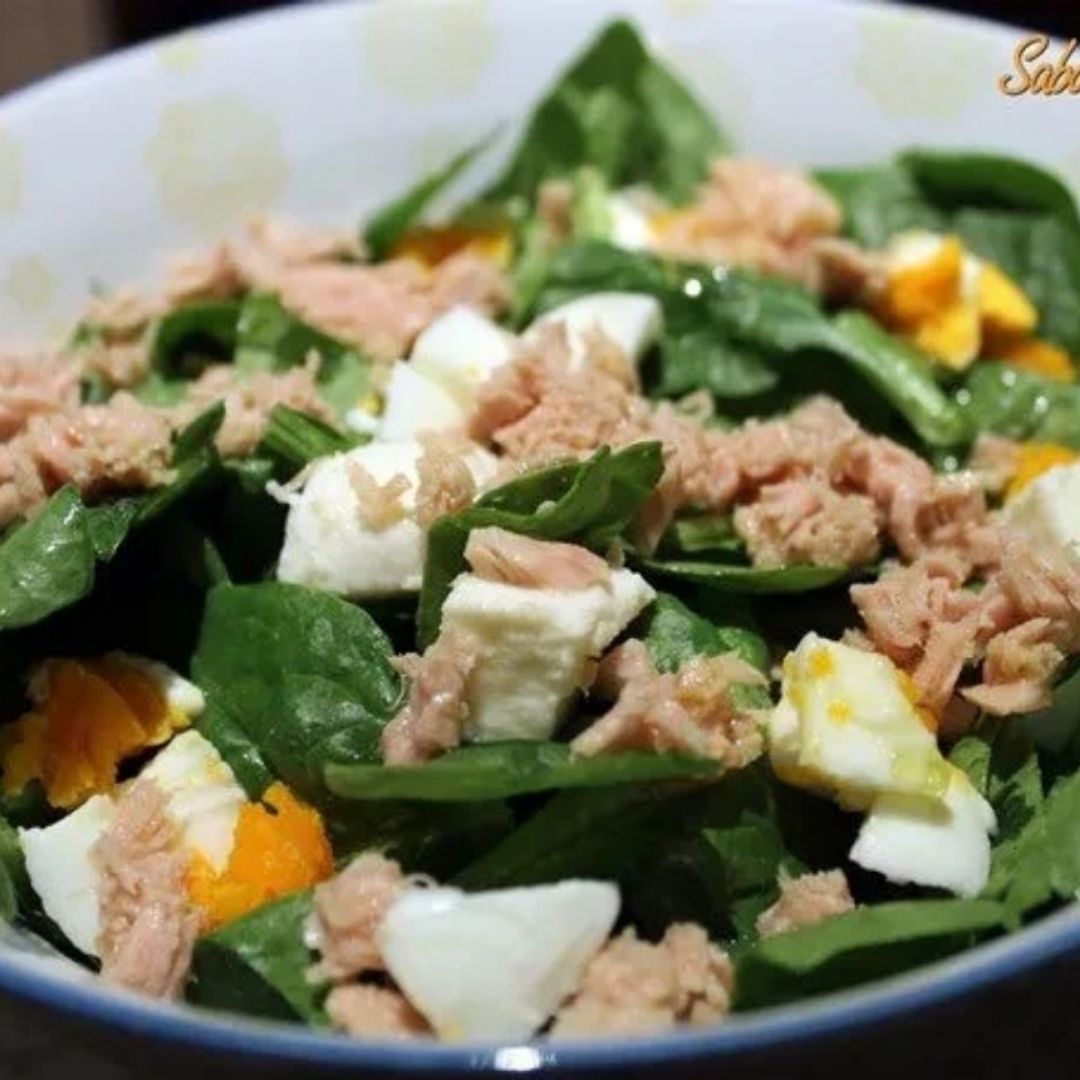 Ensalada de espinacas Ensalada de espinacas