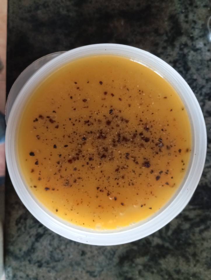 Crema calabaza naranja Crema calabaza naranja