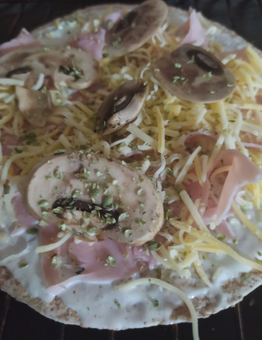 Tortita integral al estilo carbonara ❤️ Paso 0 Tortita integral al estilo carbonara ❤️ Paso 0