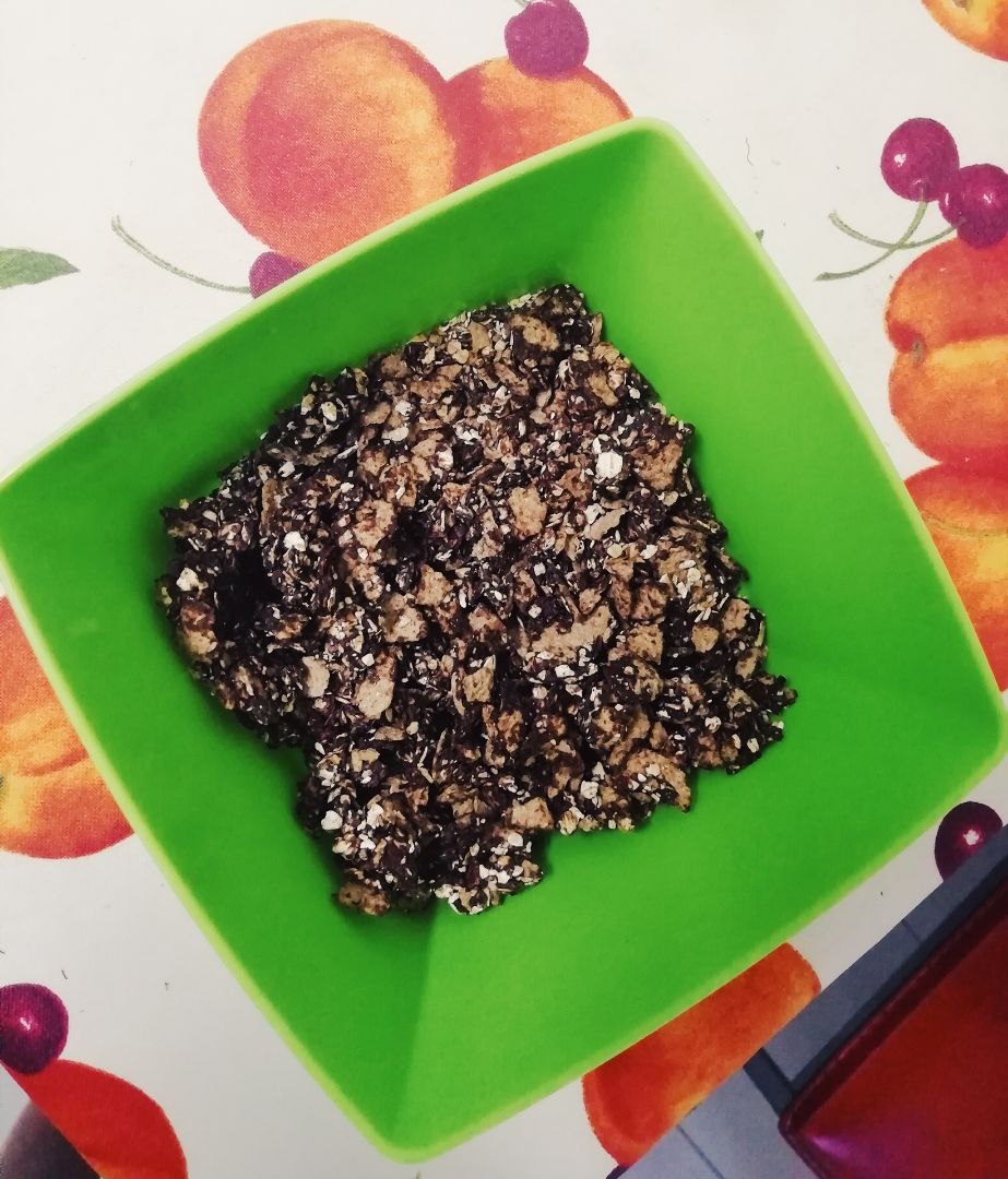 Granola chocolateada casera 😍 Granola chocolateada casera 😍