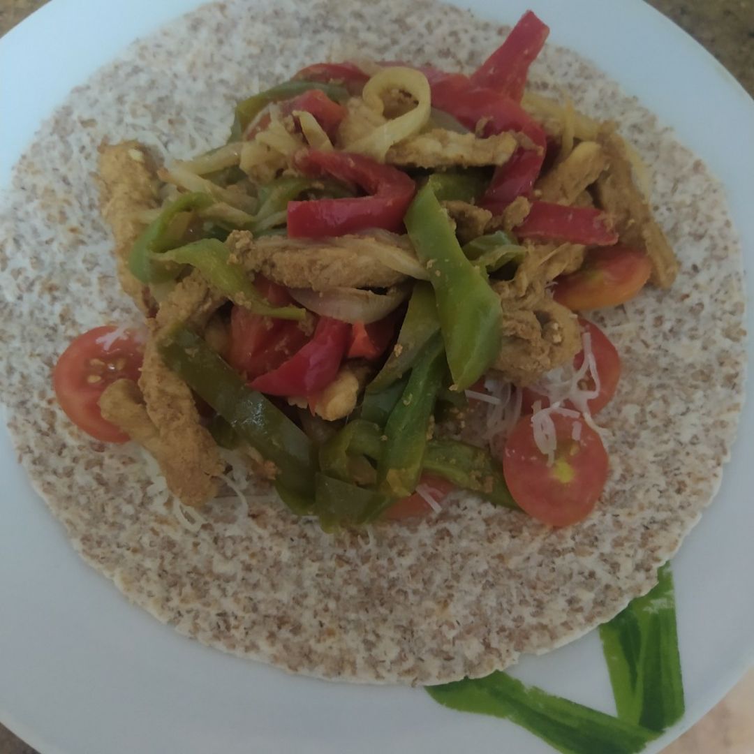 Fajitas caseras