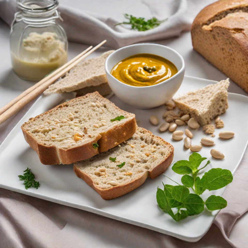 Tostada con paté de zanahoria