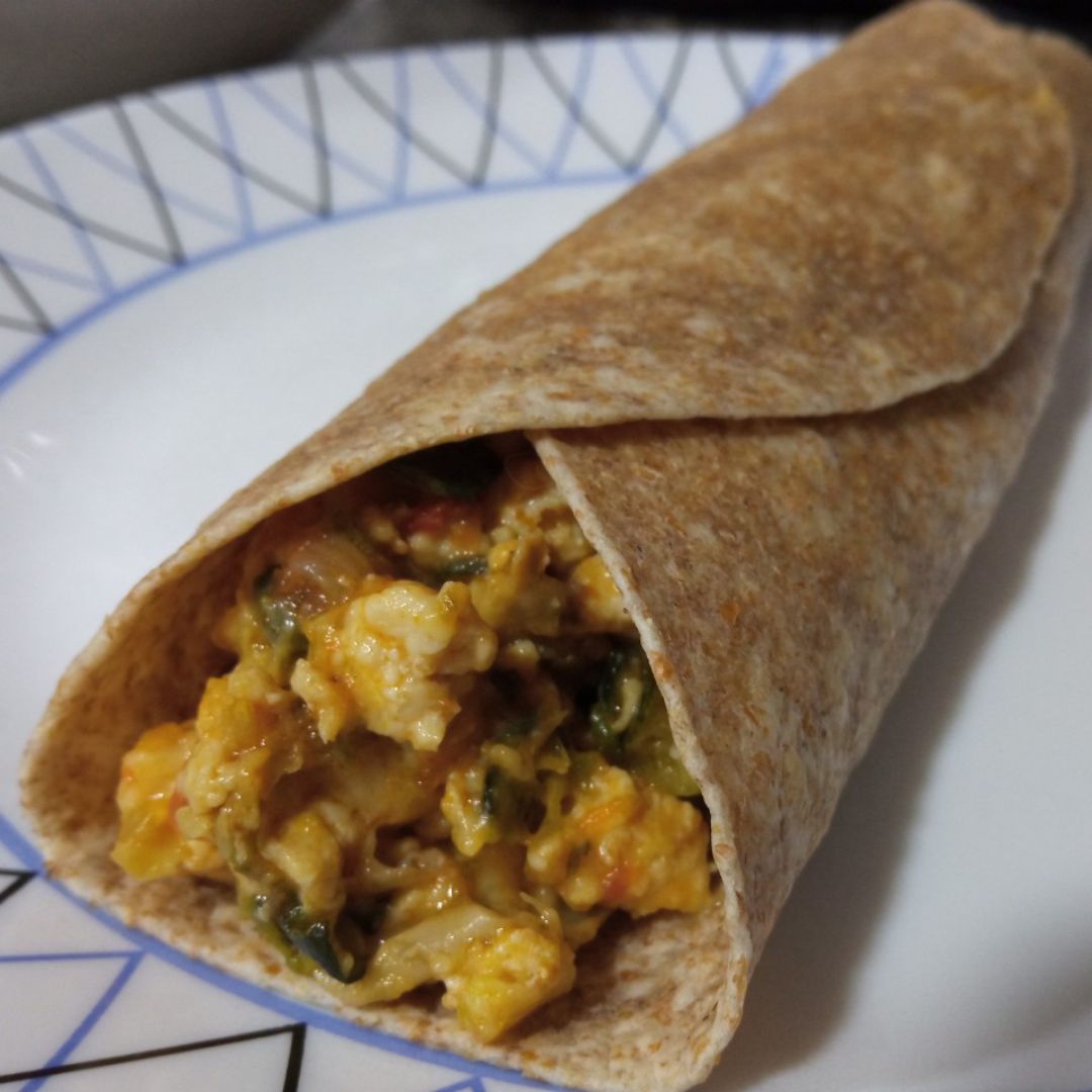 Fajita de pollo y verduras Fajita de pollo y verduras