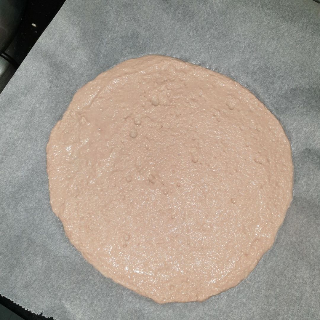 Pizza con base de atún Paso 3 Pizza con base de atún Paso 3