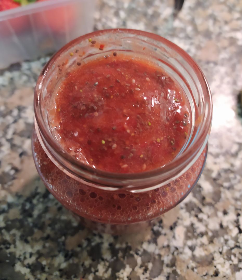 Mermelada de fresa SIN AZÚCAR Paso 2 Mermelada de fresa SIN AZÚCAR Paso 2
