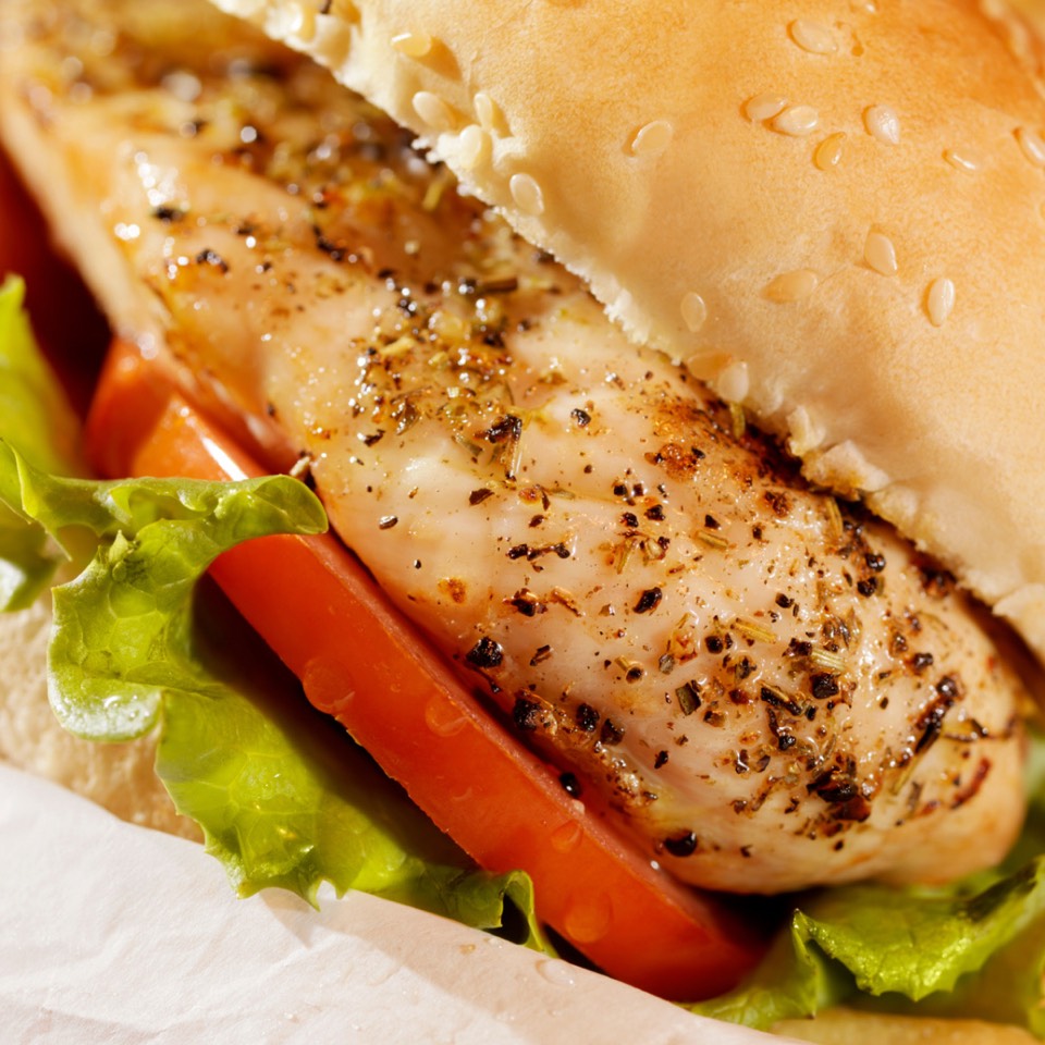 Hamburguesas de pollo 