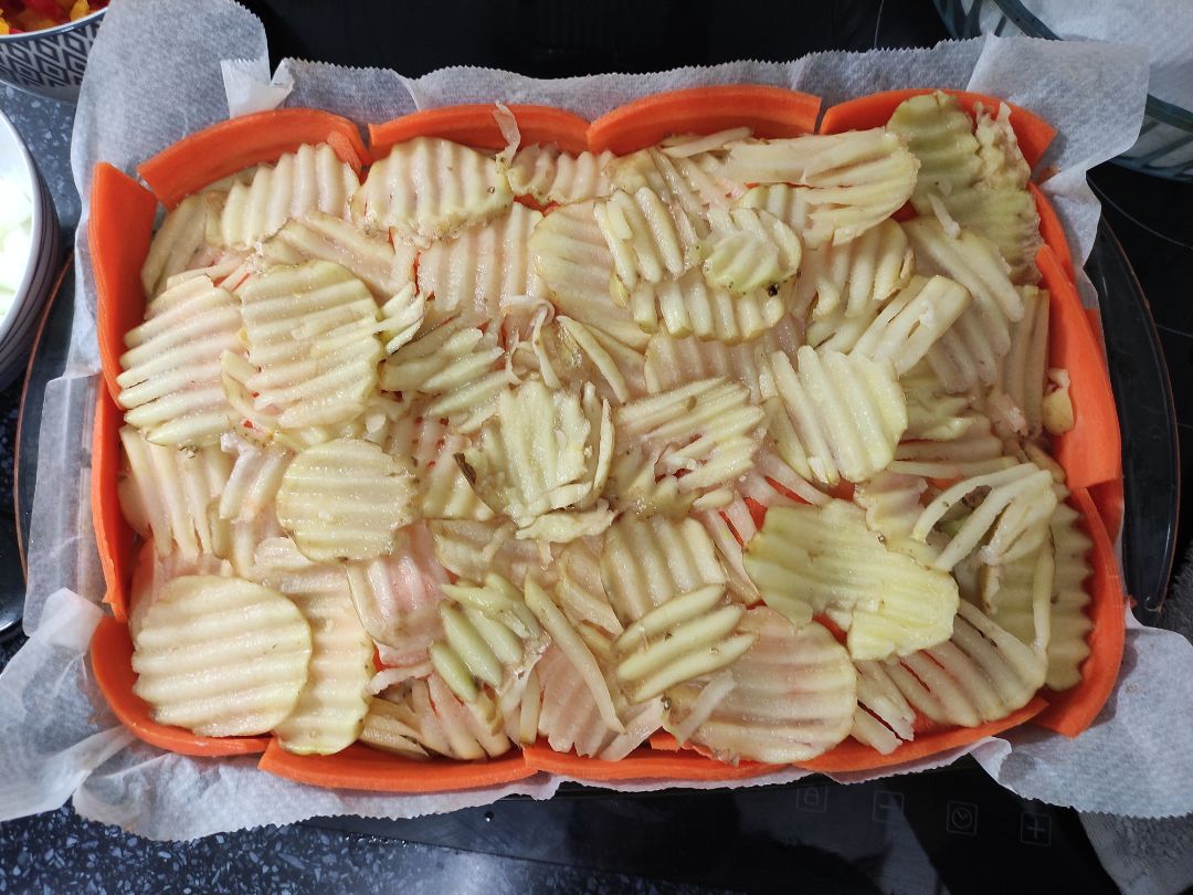 Milhojas ? De vegetales Paso 7 Milhojas ? De vegetales Paso 7