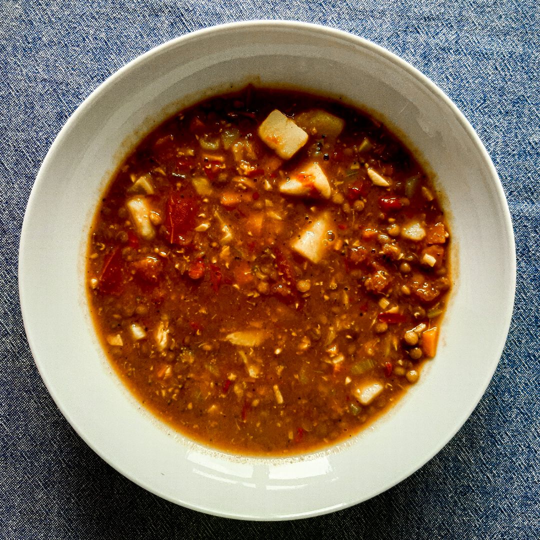 Lentejas con verduras Lentejas con verduras