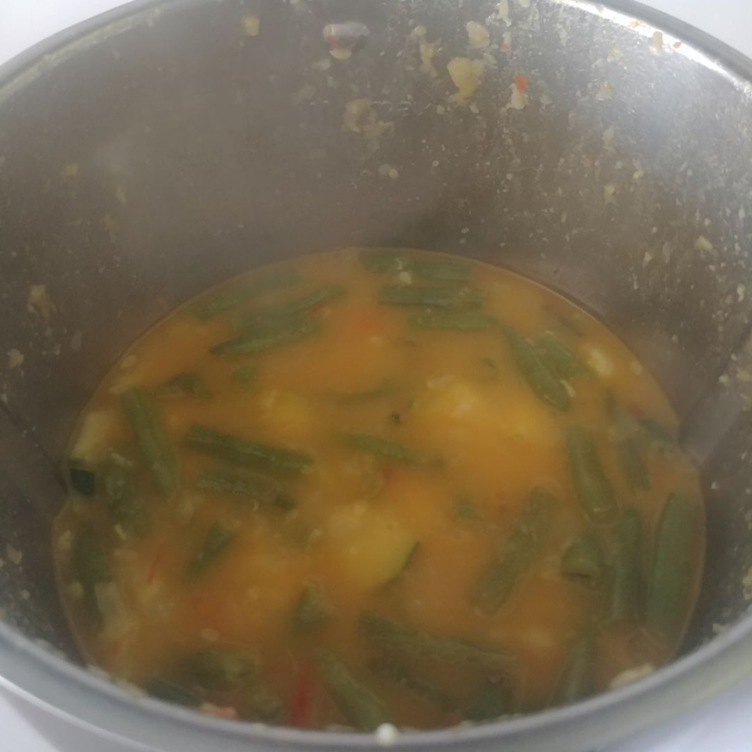Guiso de verduras con judías blancas Paso 3 Guiso de verduras con judías blancas Paso 3