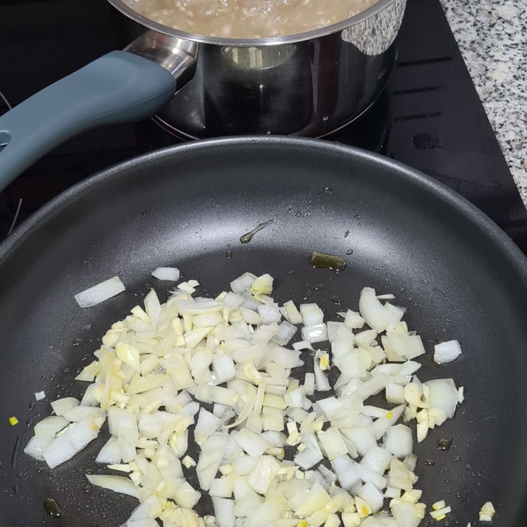 Pollo al curry sin lactosa con arroz integral Step 0