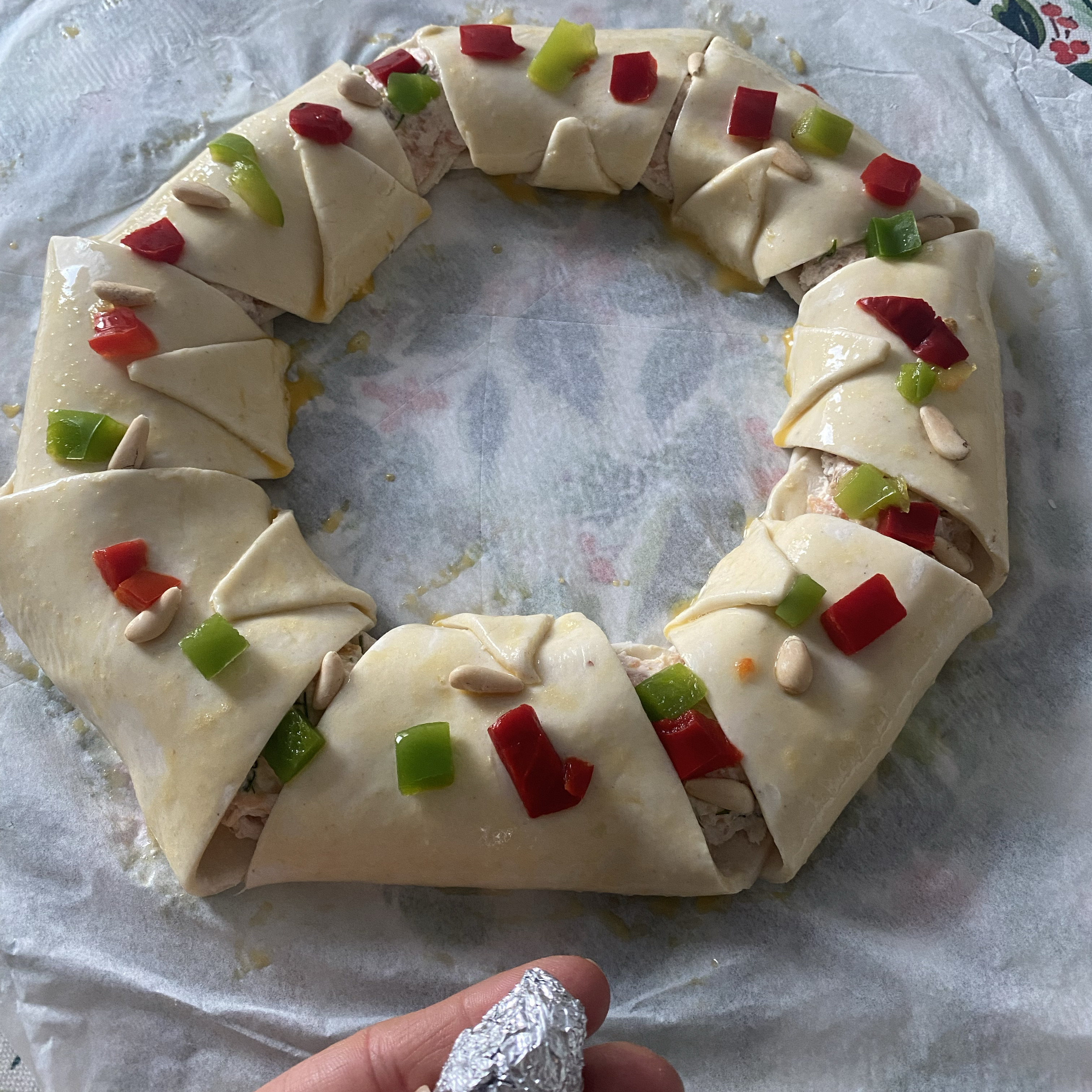 Roscón salado 🫅 Paso 2
