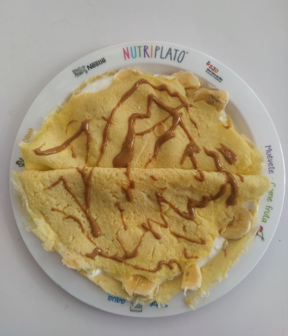 Crepes con harina de garbanzo Crepes con harina de garbanzo