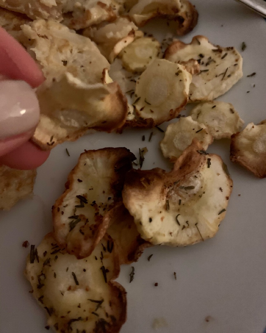 CHIPS de chirivía en air fryer