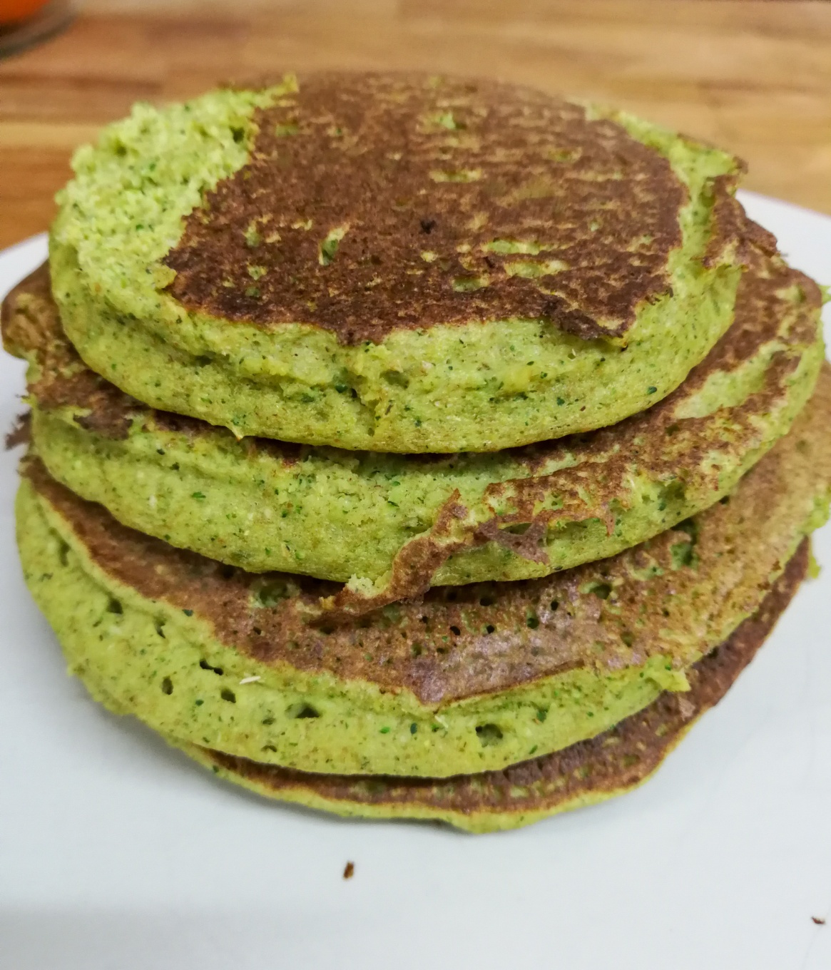 Tortitas de brócoli y calabacín 🥦🥒