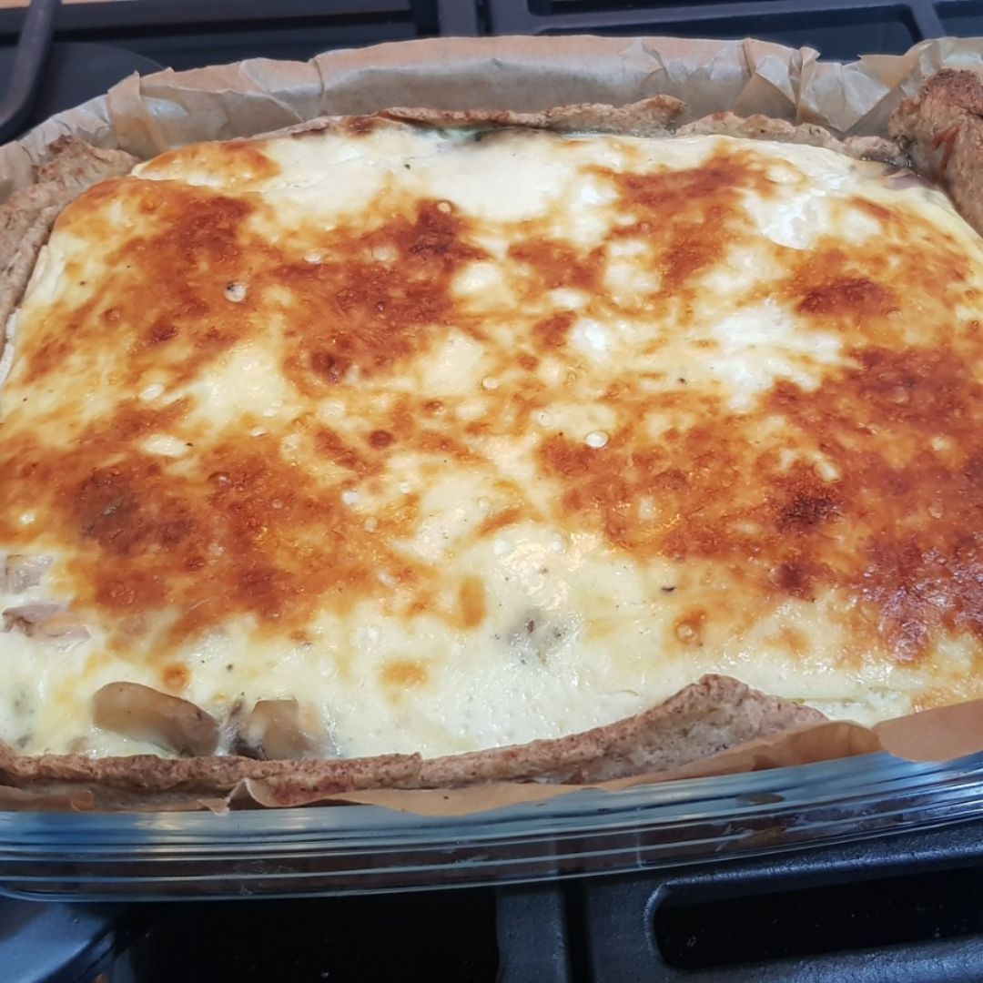 Quiche de setas y mucho queso! 🧀🍄 Quiche de setas y mucho queso! 🧀🍄