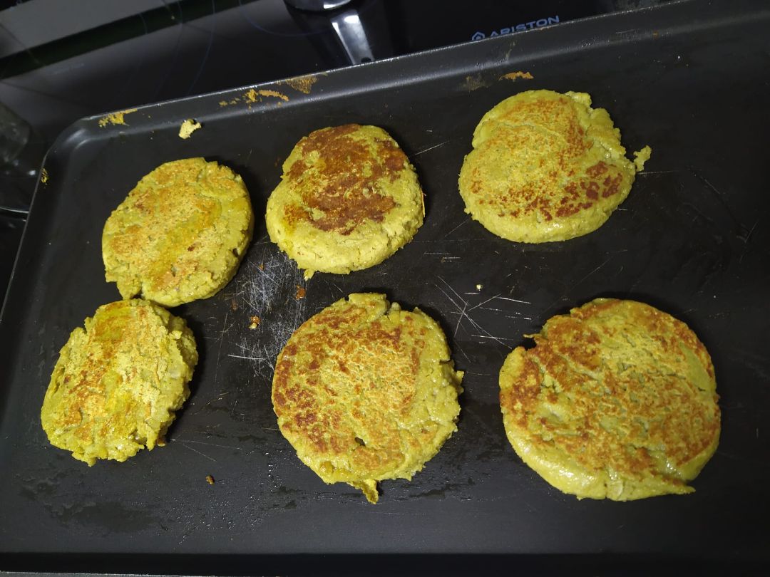 Hamburguesas de berenjena Hamburguesas de berenjena
