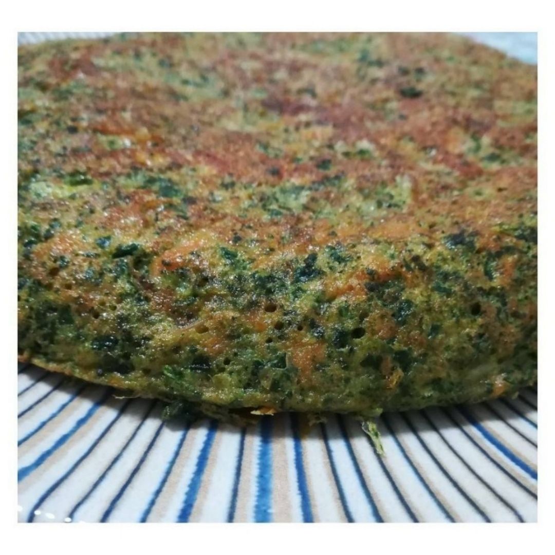 🍠 Tortilla de Boniato y Espinacas 🍠