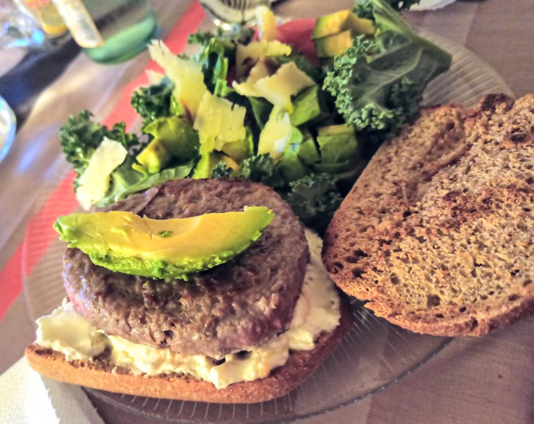 Hamburguesa de Philadelphia y miel