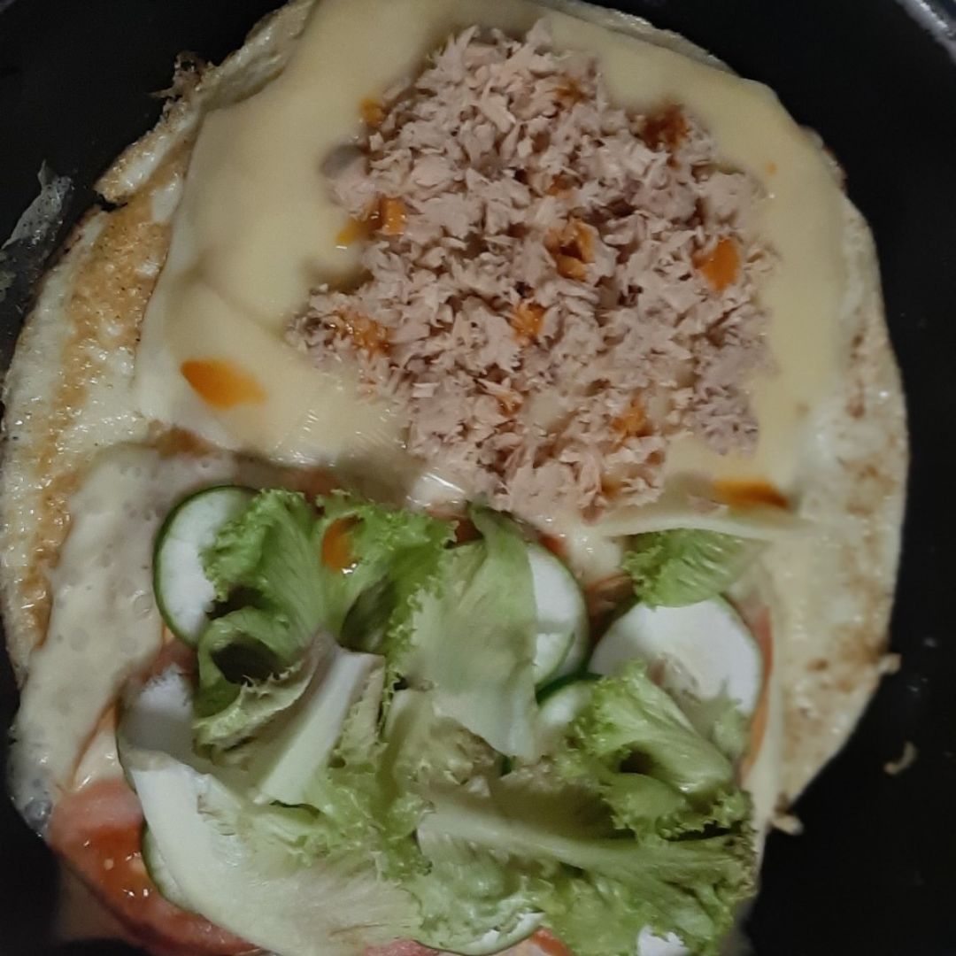 🥪 sándwich en sartén 🍳 Paso 3 🥪 sándwich en sartén 🍳 Paso 3