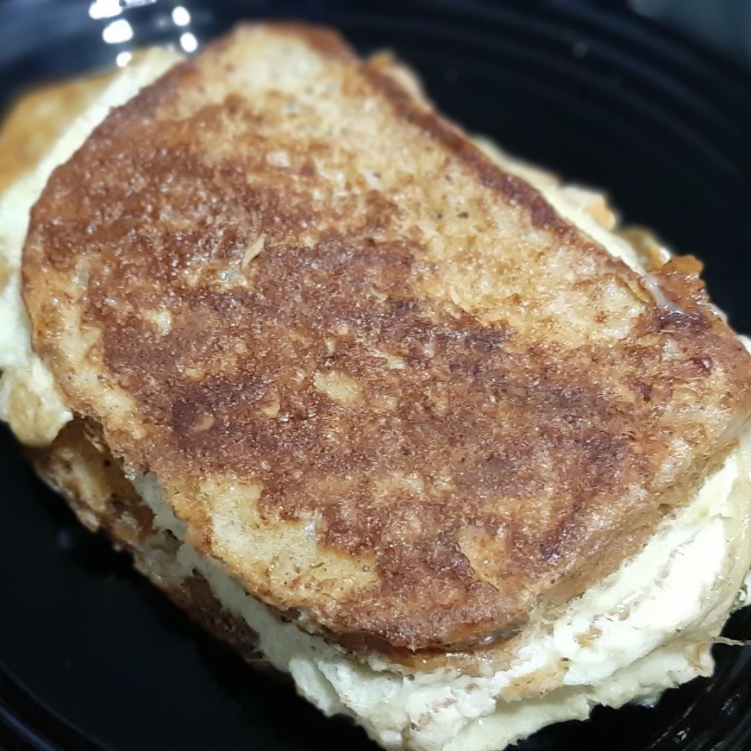 🥪 sándwich en sartén 🍳 Paso 4 🥪 sándwich en sartén 🍳 Paso 4