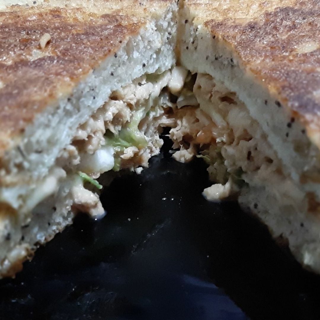 🥪 sándwich en sartén 🍳 Paso 6 🥪 sándwich en sartén 🍳 Paso 6