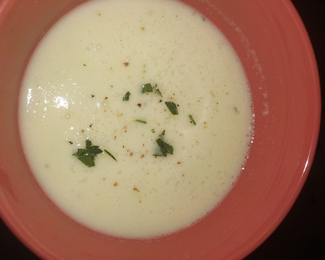Sopa fría de melon y pepino Paso 6
