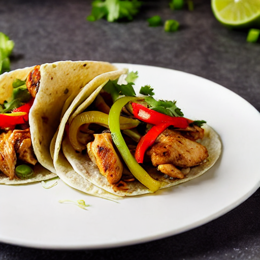 Fajitas de pollo Fajitas de pollo