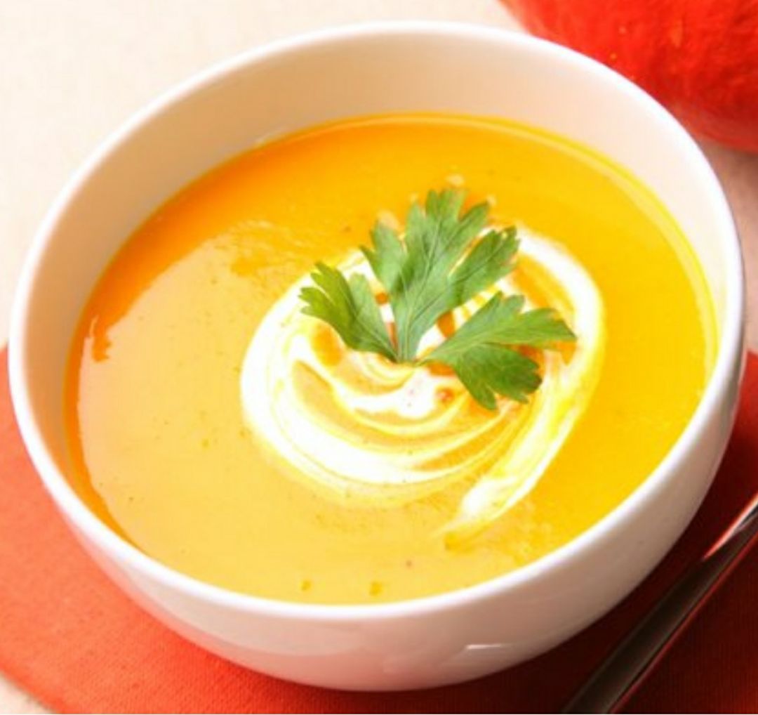 Crema de calabaza y coliflor Crema de calabaza y coliflor