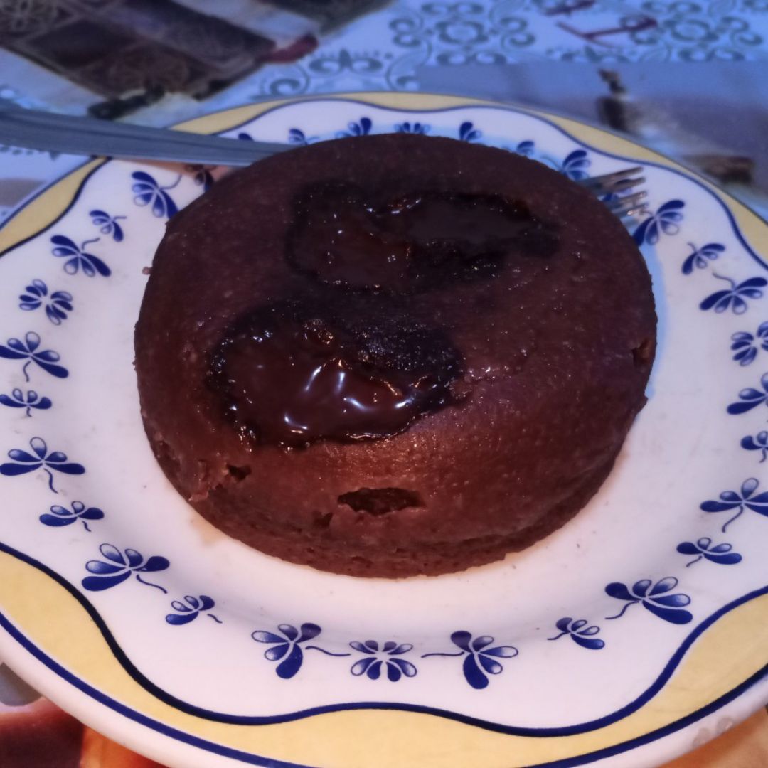 Mug cake de chocolate
