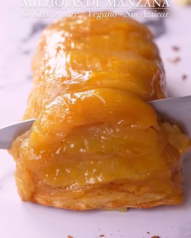 Milhojas de manzana Milhojas de manzana