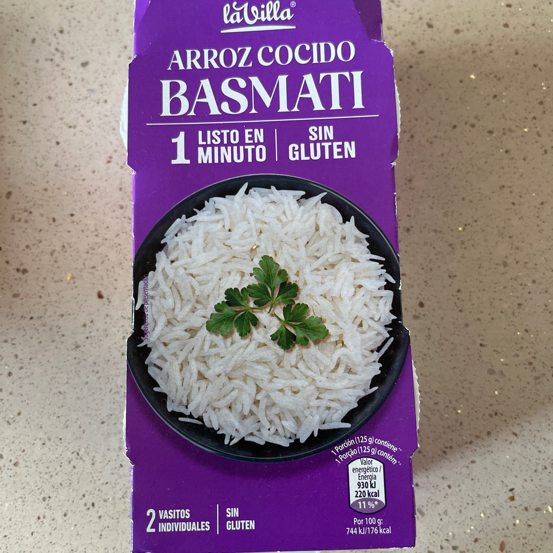 Arroz cocido basmati Arroz cocido basmati