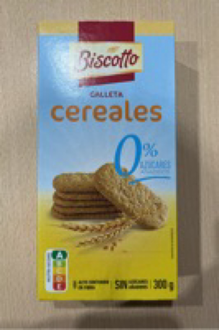 Galletas cereales 0% azúcar Galletas cereales 0% azúcar