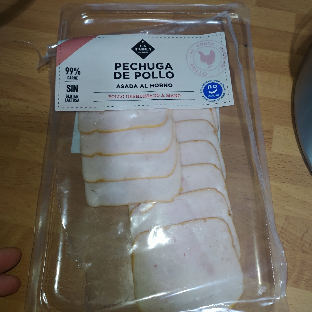 Pechuga de pollo asada al horno 