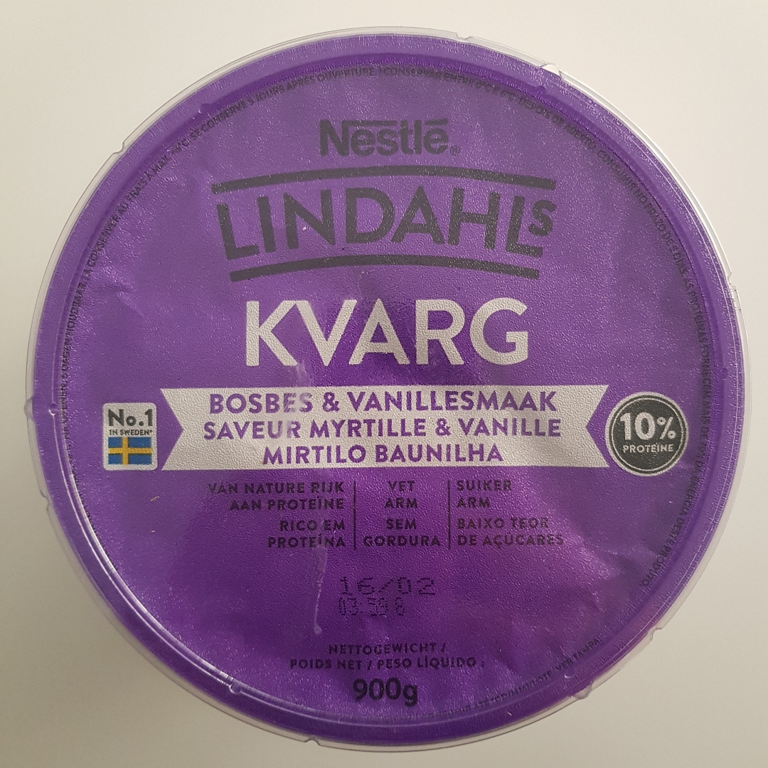 Lindahls Kvarg arándanos y vainilla Lindahls Kvarg arándanos y vainilla