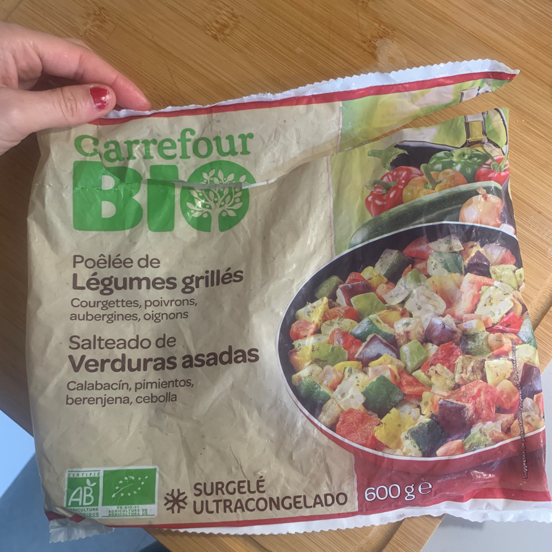 Salteado de verduras asadas Bio Salteado de verduras asadas Bio