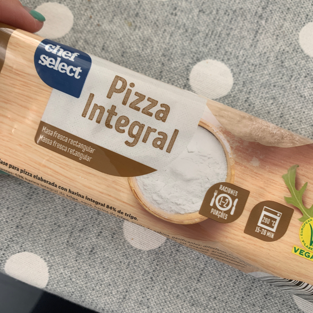Masa pizza integral Masa pizza integral