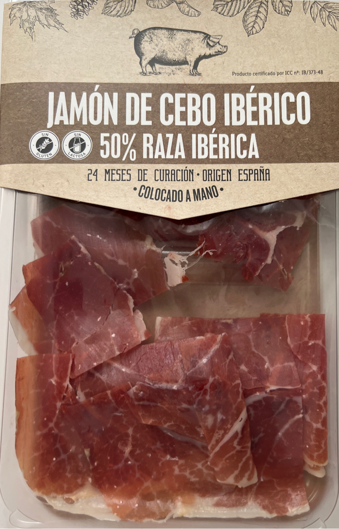 Jamón de cebo ibérico 59% raza ibérica Jamón de cebo ibérico 59% raza ibérica