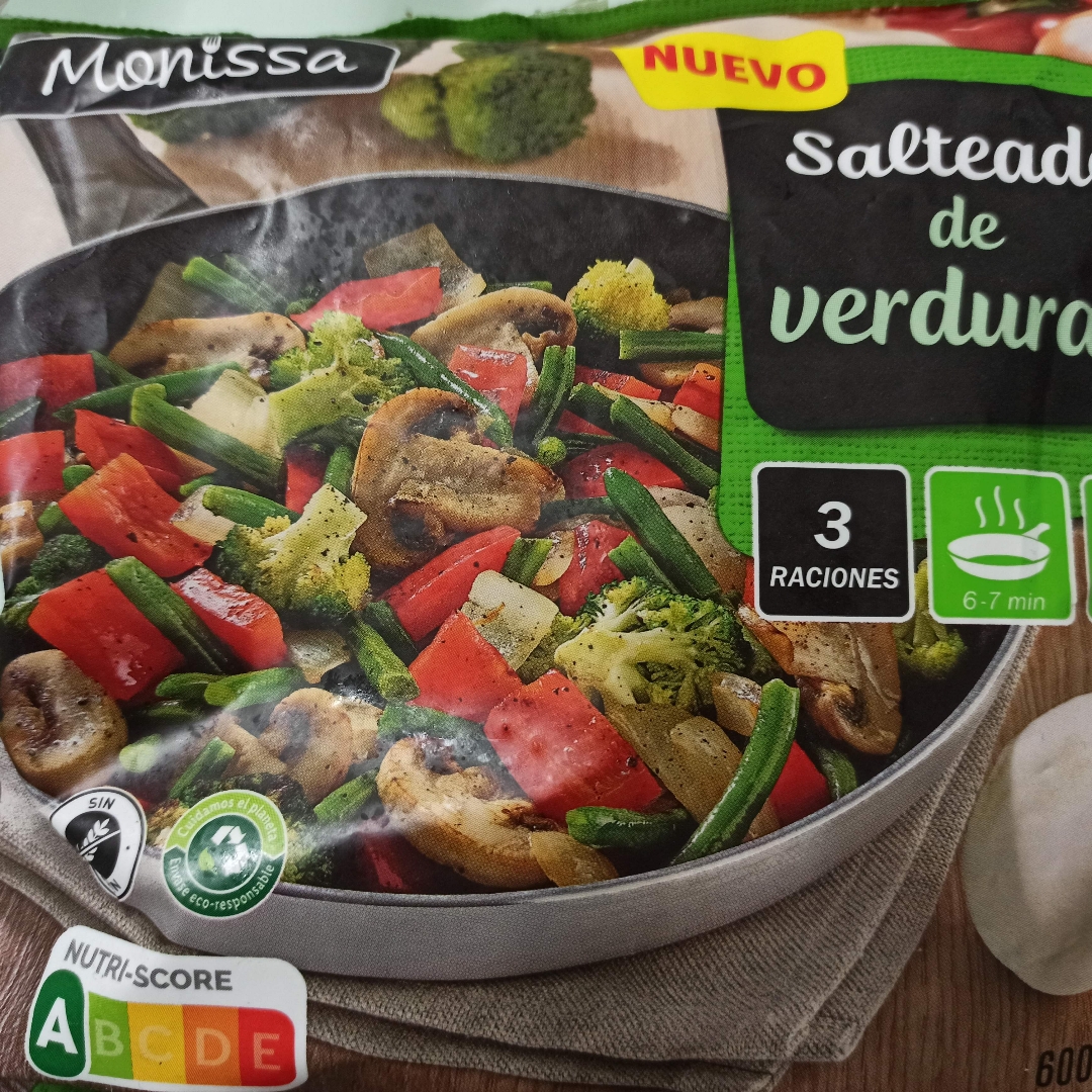 Salteado de verduras