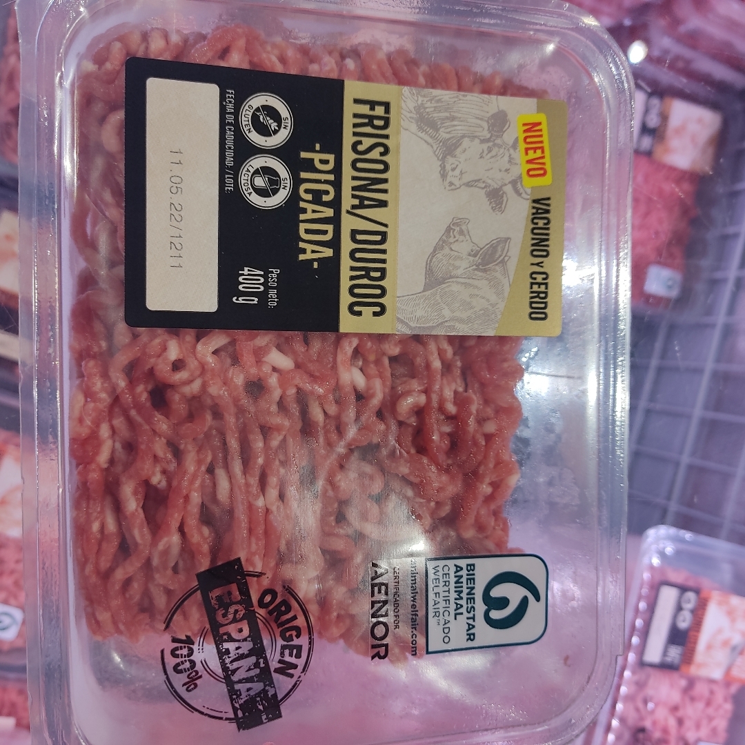Carne picada frisona duroc Carne picada frisona duroc