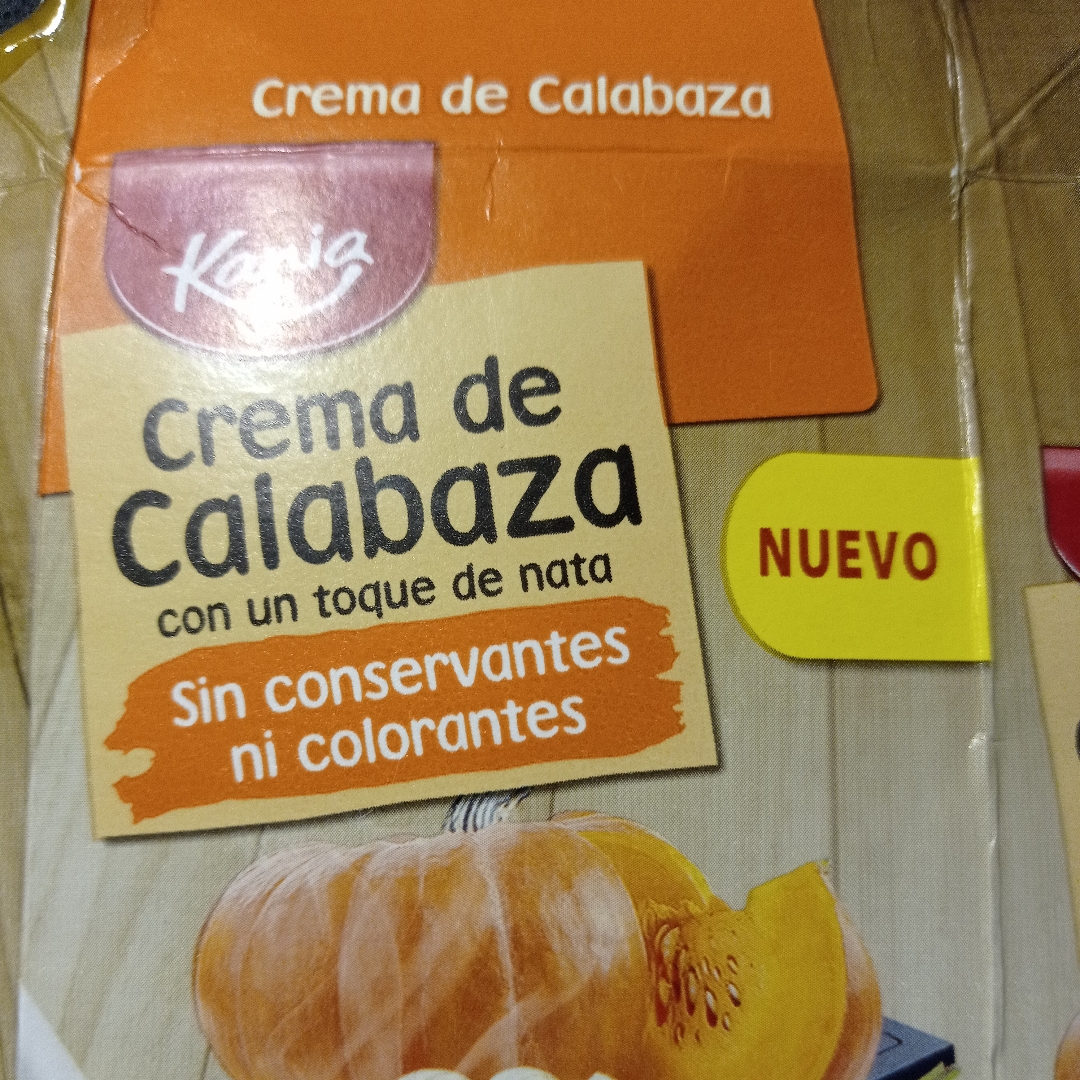 Crema de calabaza Crema de calabaza