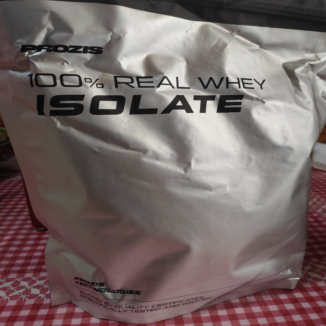 100% real whey isolate