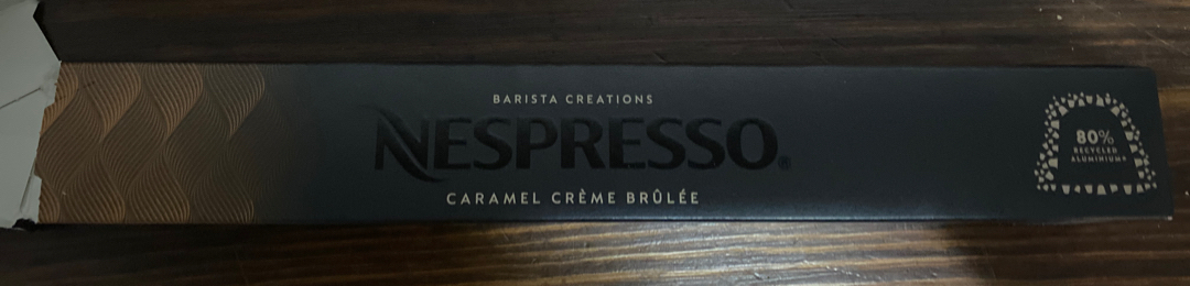 Cápsulas de café Nespresso - Caramel crème brûlée Cápsulas de café Nespresso - Caramel crème brûlée