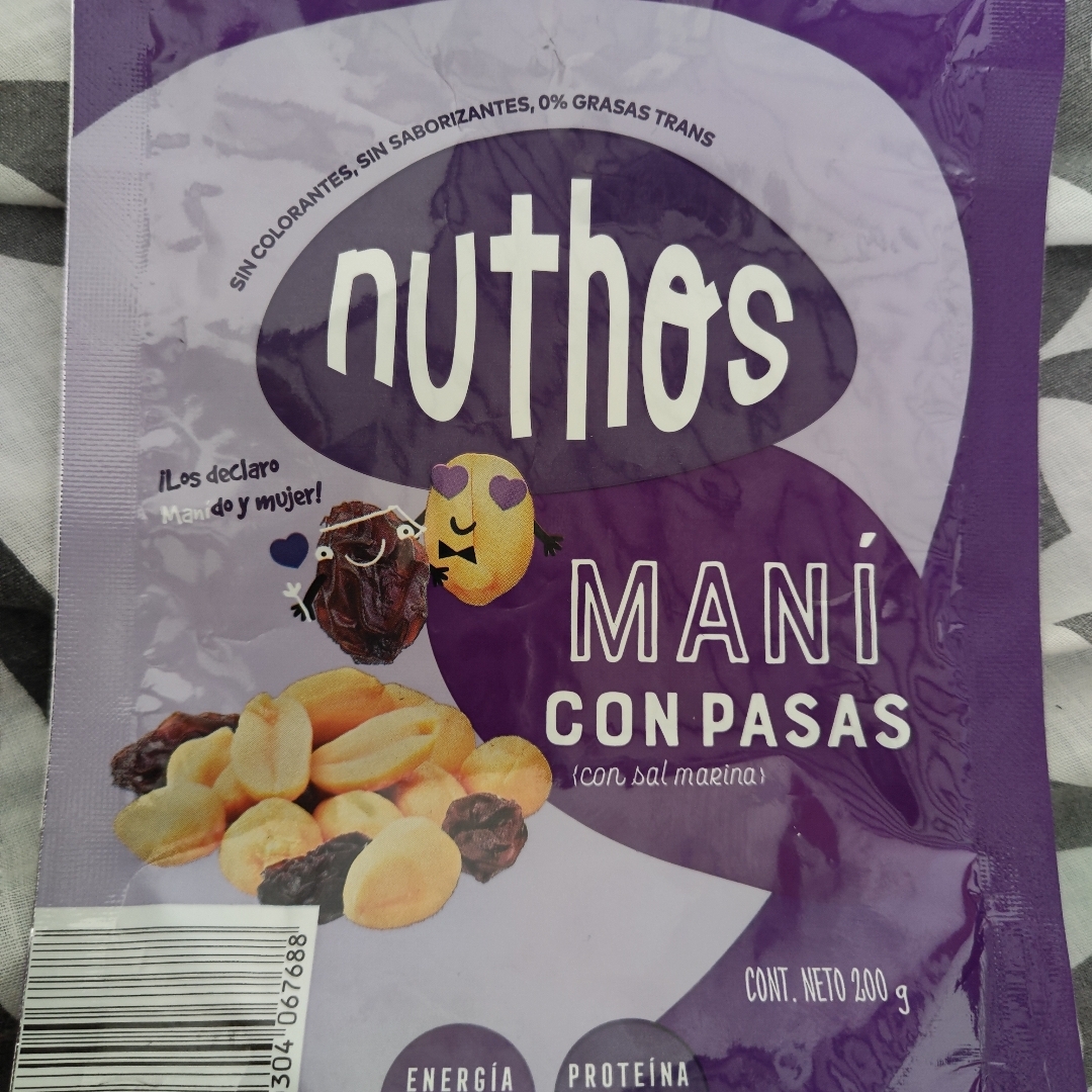 Mani con pasas Mani con pasas