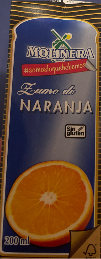 Zumo de naranja Zumo de naranja