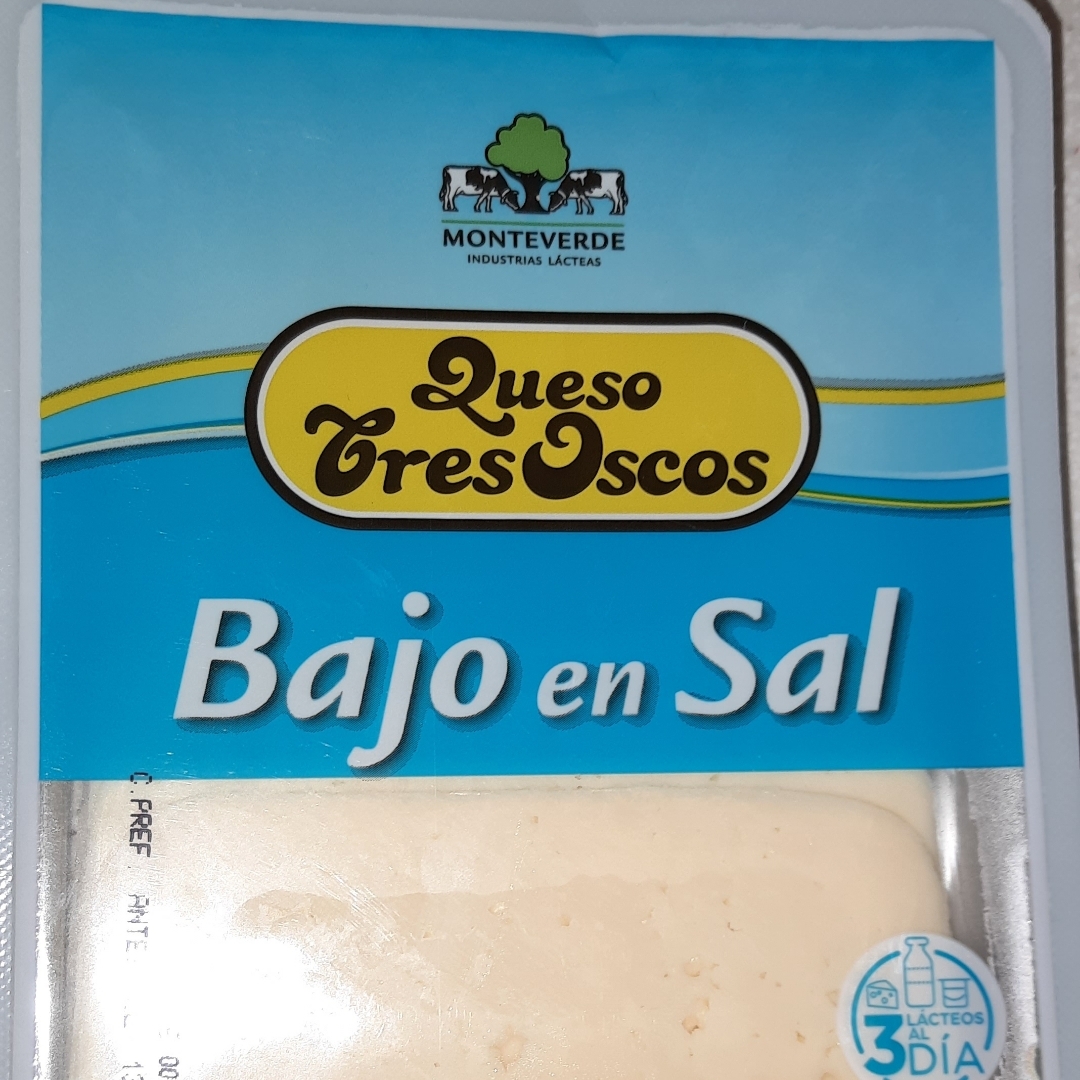 Queso tres oscos bajo en sal