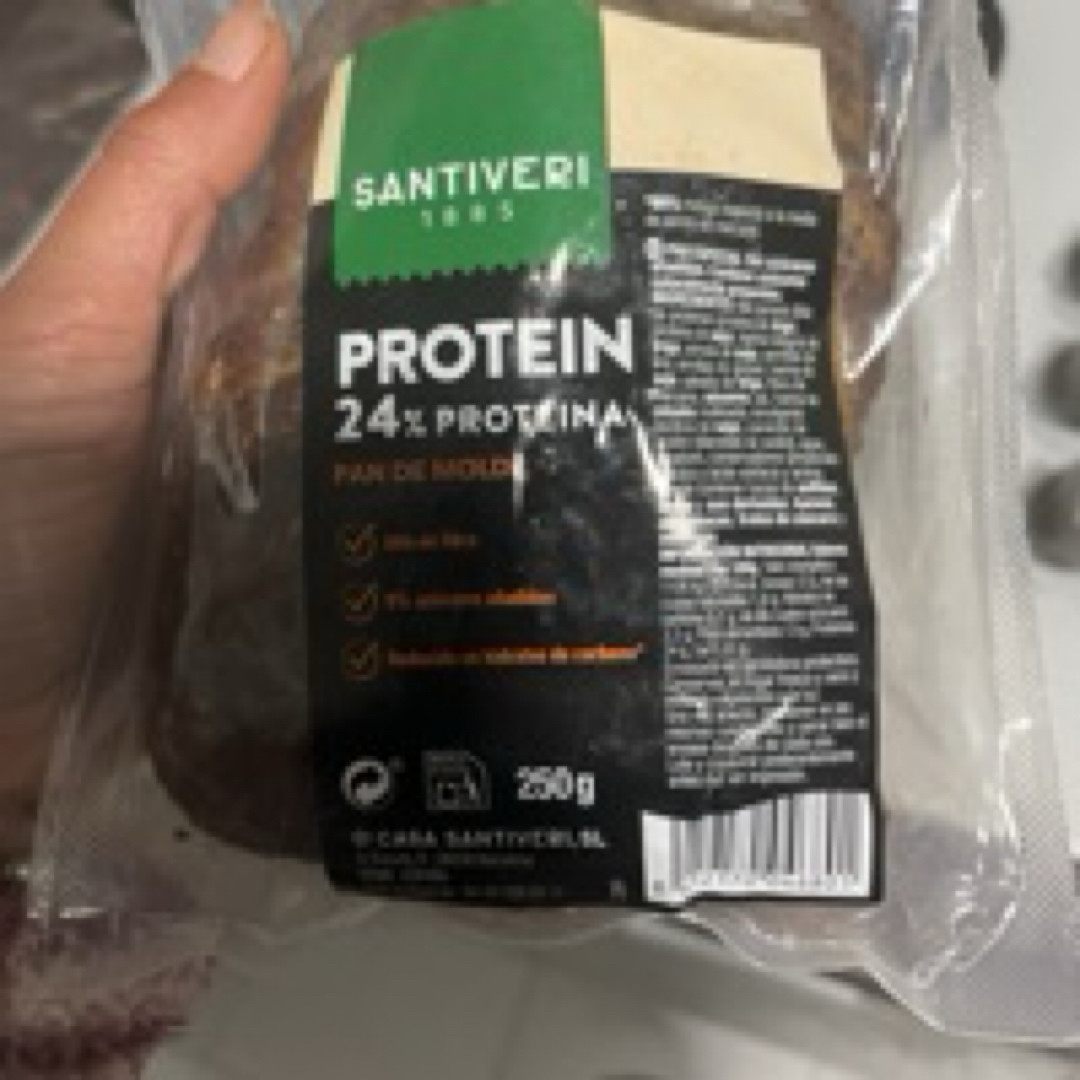 Pan de molde proteina