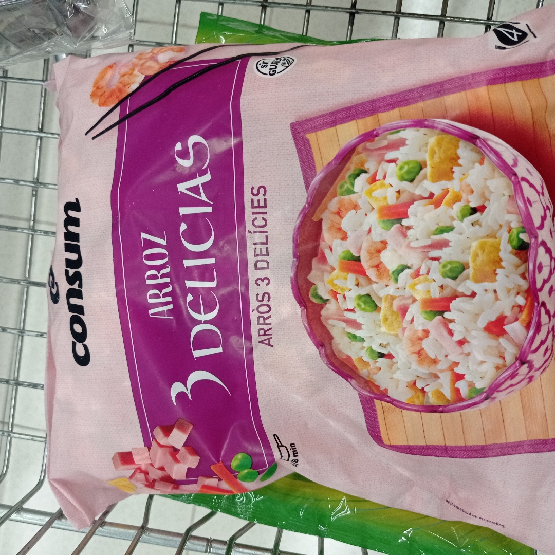 Arroz tres delicias Arroz tres delicias