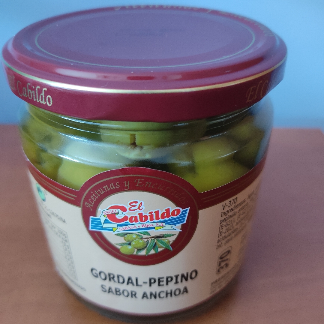 Gordal-Pepino sabor anchoa Gordal-Pepino sabor anchoa