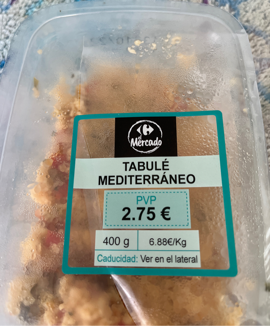 Tabule mediterráneo Tabule mediterráneo