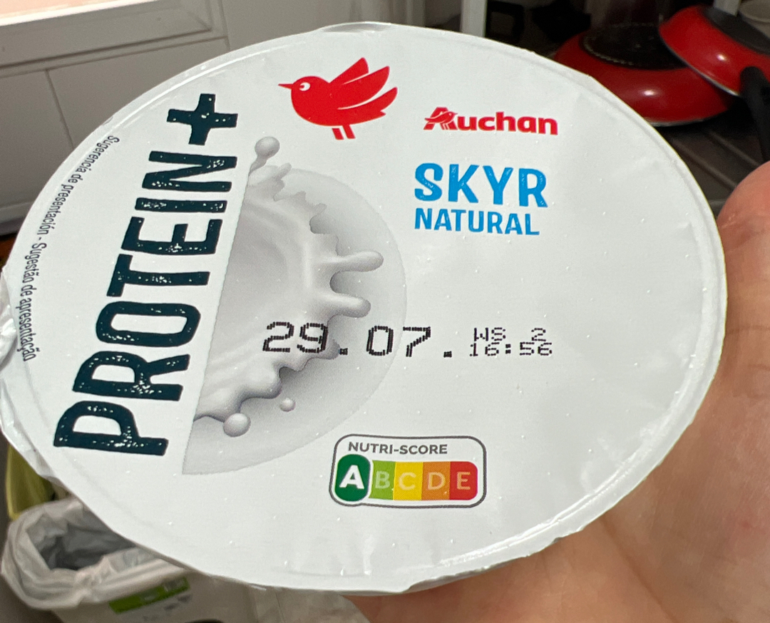 queso fresco Skyr natural Auchan